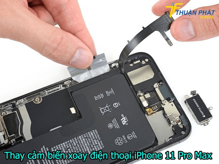 Thay cảm biến xoay điện thoại iPhone 11 Pro Max