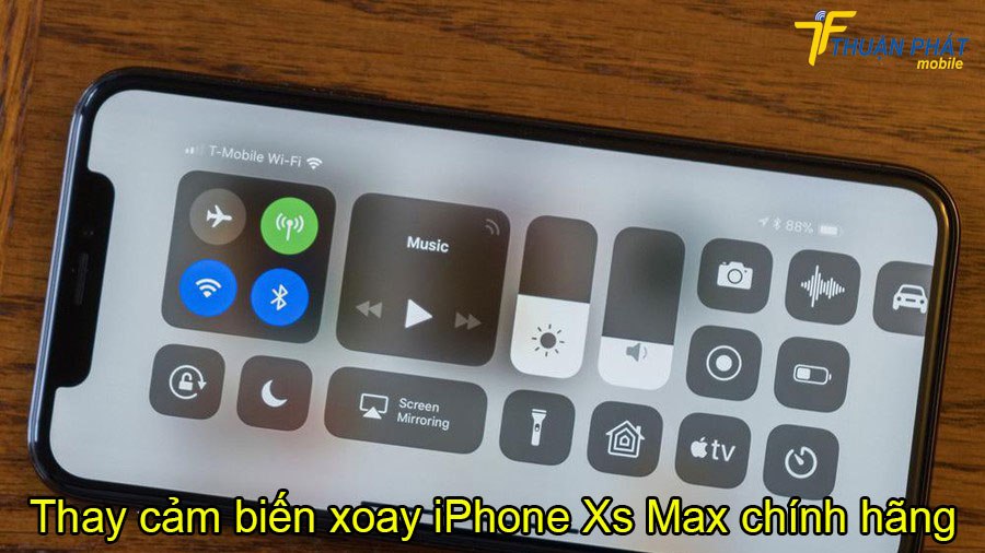 Thay cảm biến xoay iPhone Xs Max chính hãng