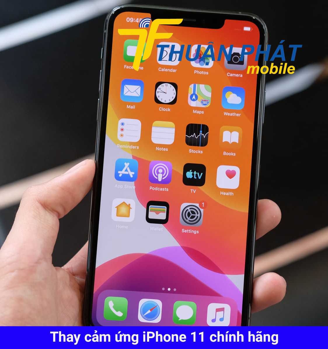 Thay cảm ứng iPhone 11 chính hãng tại Thuận Phát Mobile