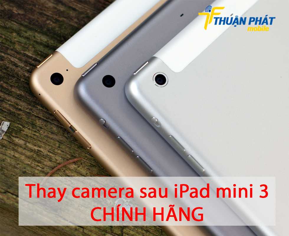 Thay camera sau iPad mini 3 chính hãng