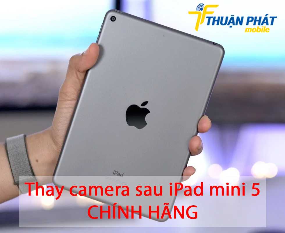 Thay camera sau iPad mini 5 chính hãng