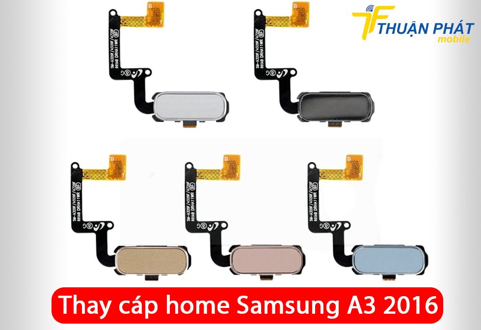 Thay cáp home Samsung A3 2016