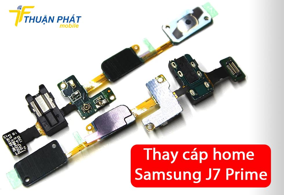 Thay cáp home Samsung J7 Prime