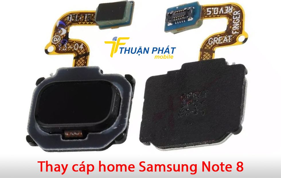 Thay cáp home Samsung Note 8