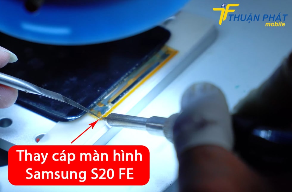 Thay cáp màn hình Samsung S20 FE