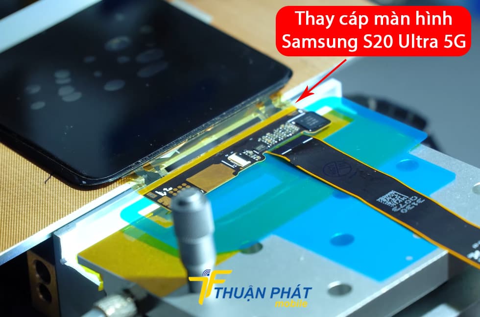 Thay cáp màn hình Samsung S20 Ultra 5G