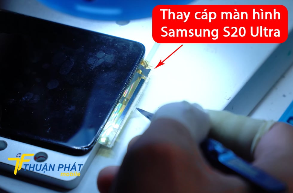 Thay cáp màn hình Samsung S20 Ultra