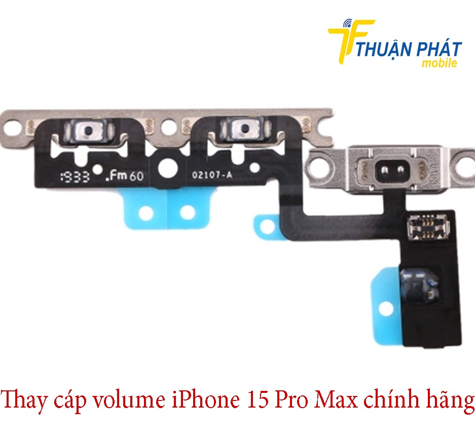Thay cáp volume iPhone 15 Pro Max chính hãng