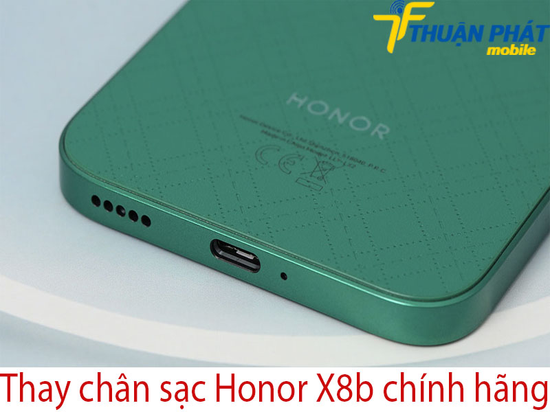 Thay chân sạc Honor X8b chính hãng tại Thuận Phát Mobile