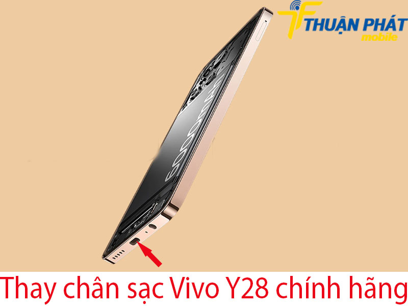 Thay chân sạc Vivo Y28 chính hãng tại Thuận Phát Mobile