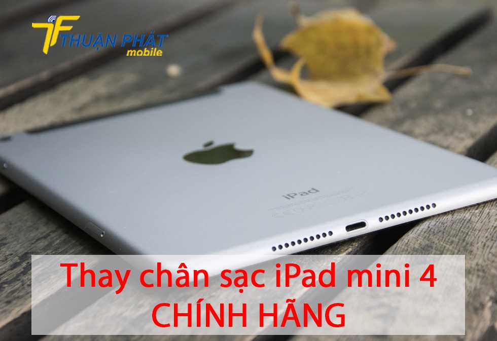Thay chân sạc iPad mini 4 chính hãng tại Thuận Phát Mobile