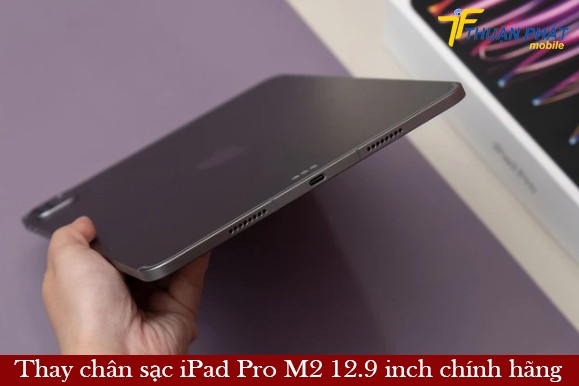 Thay chân sạc iPad Pro M2 12.9 inch chính hãng