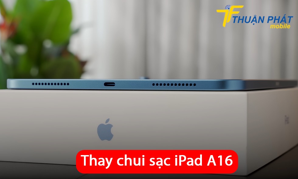 Thay chui sạc iPad A16