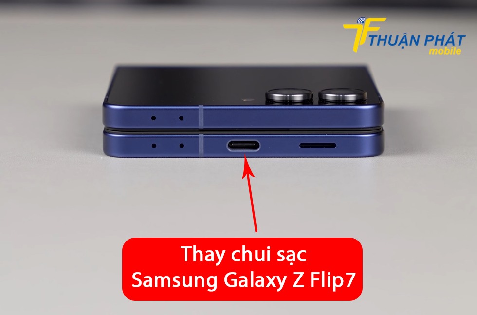 Thay chui sạc Samsung Galaxy Z Flip7