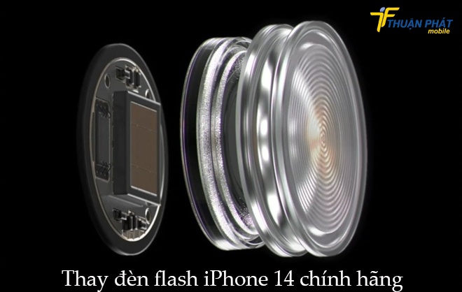 Thay đèn flash iPhone 14 chính hãng