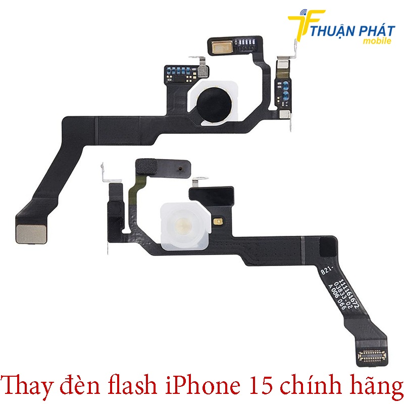 Thay đèn flash iPhone 15 chính hãng