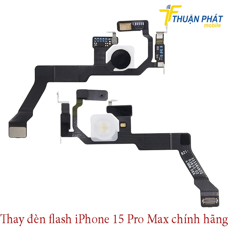 Thay đèn flash iPhone 15 Pro Max chính hãng
