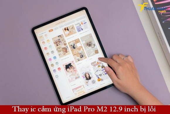Thay ic cảm ứng iPad Pro M2 12.9 inch bị lỗi
