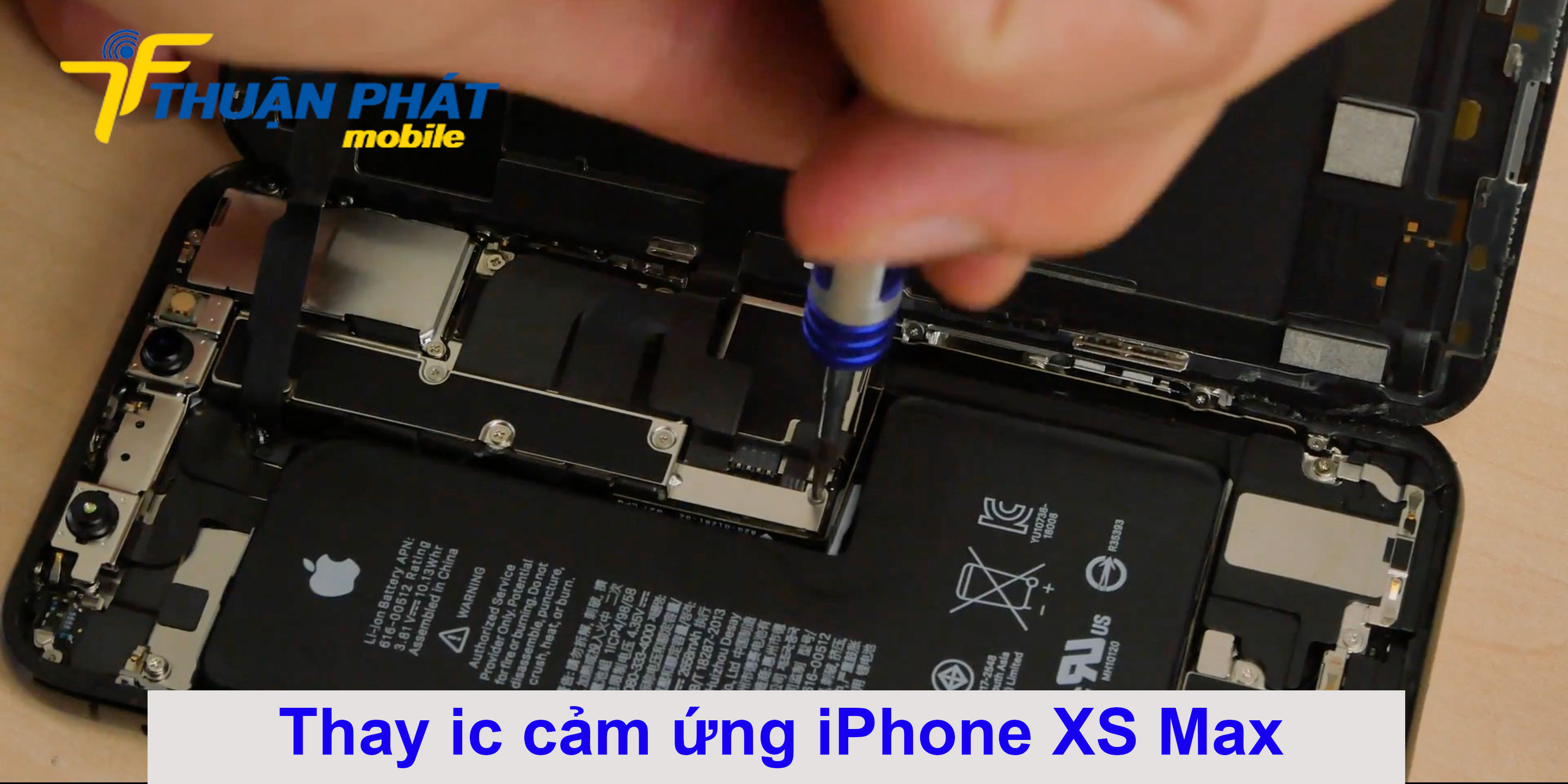 Thay ic cảm ứng iPhone XS Max