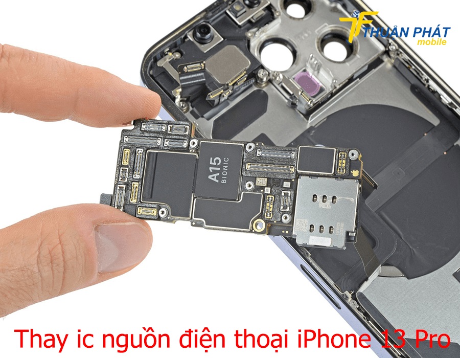 Thay ic nguồn điện thoại iPhone 13 Pro