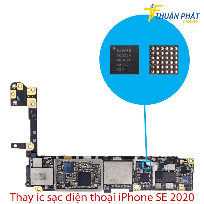 Thay ic sạc điện thoại iPhone SE 2020