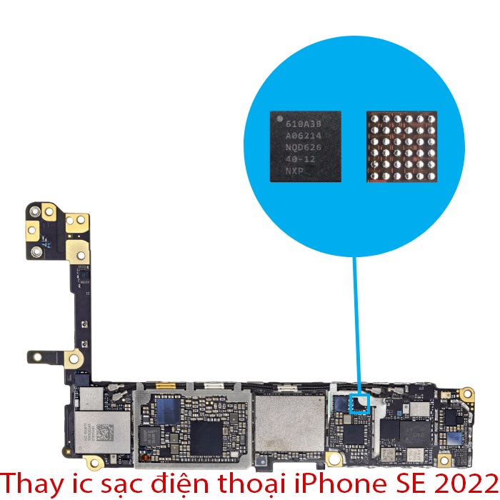 Thay ic sạc điện thoại iPhone SE 2022