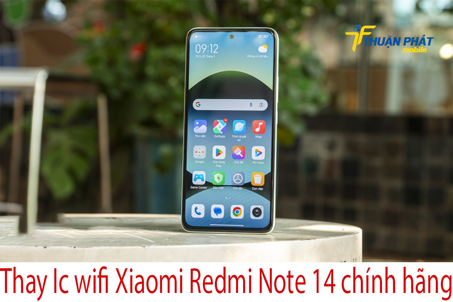 Thay Ic wifi Xiaomi Redmi Note 14 chính hãng