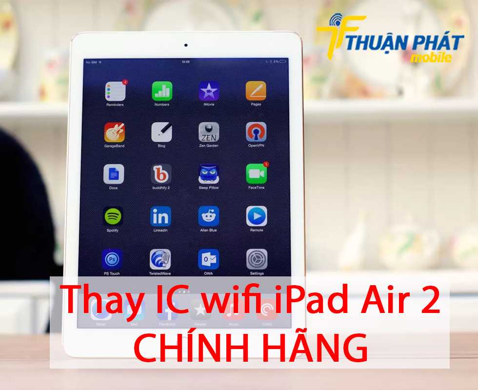 Thay IC wifi iPad Air 2 chính hãng