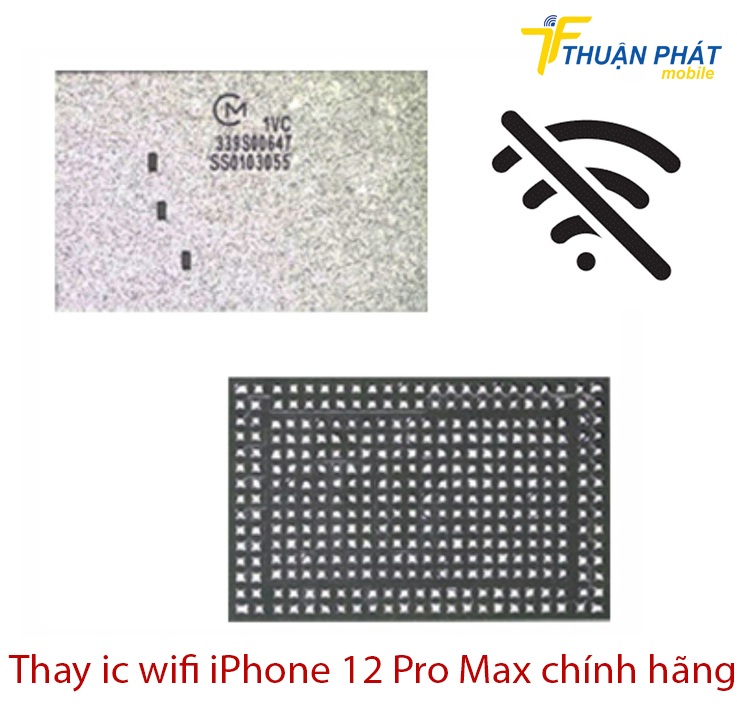 Thay ic wifi iPhone 12 Pro Max chính hãng