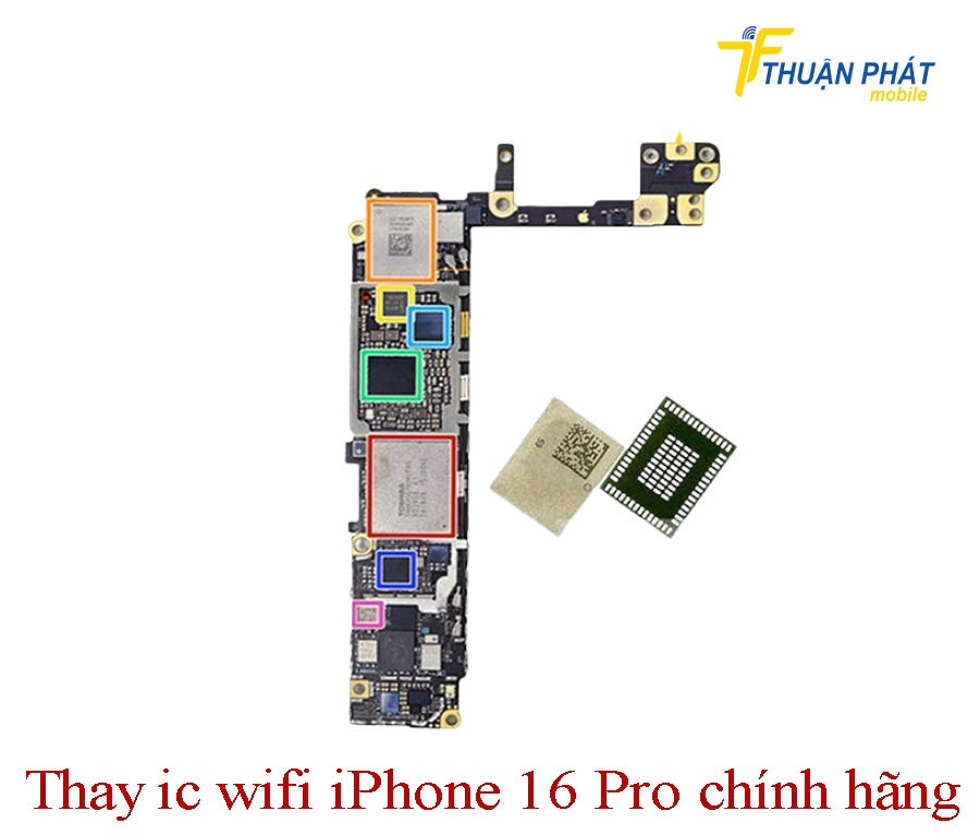 Thay ic wifi iPhone 16 Pro chính hãng