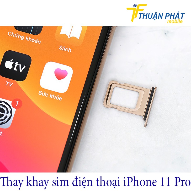 Thay khay sim điện thoại iPhone 11 Pro
