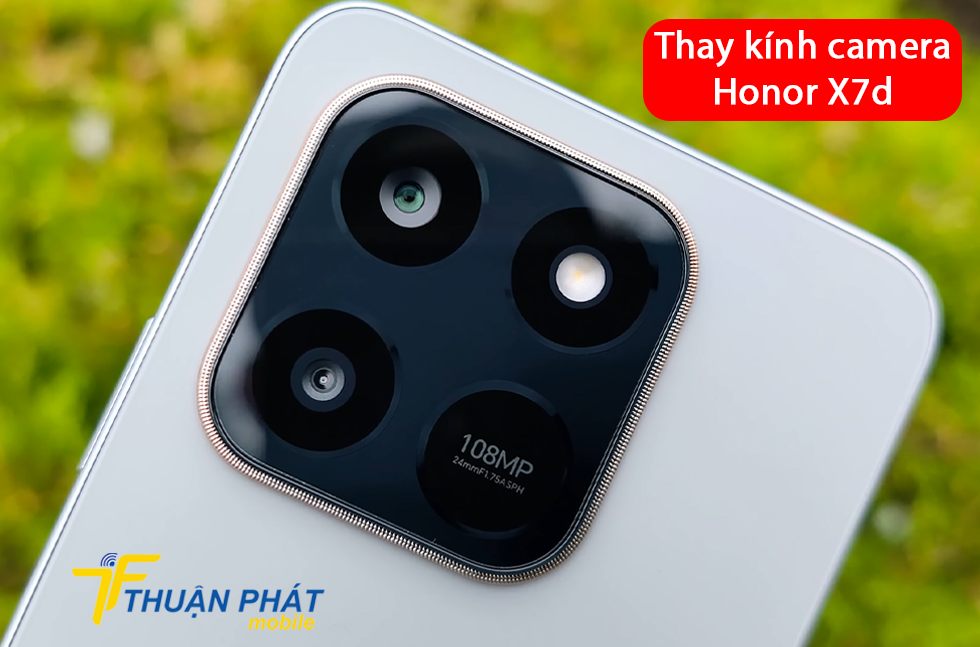 Thay kính camera Honor X7d