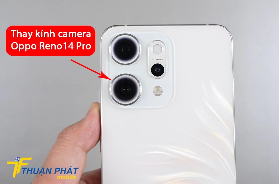 Thay kính camera Oppo Reno14 Pro