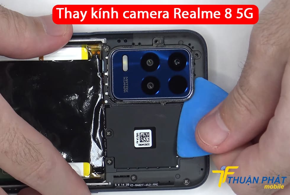 Thay kính camera Realme 8 5G