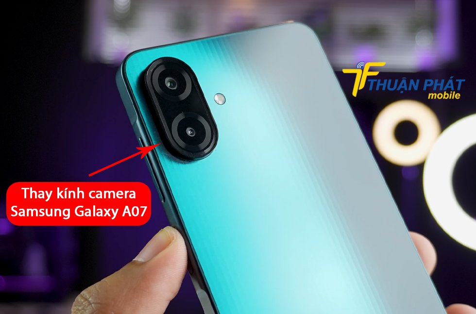 Thay kính camera Samsung Galaxy A07