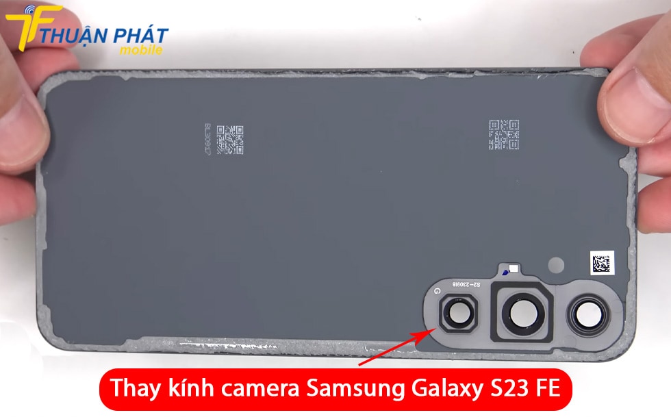 Thay kính camera Samsung Galaxy S23 FE