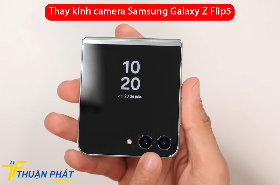 Thay kính camera Samsung Galaxy Z Flip5