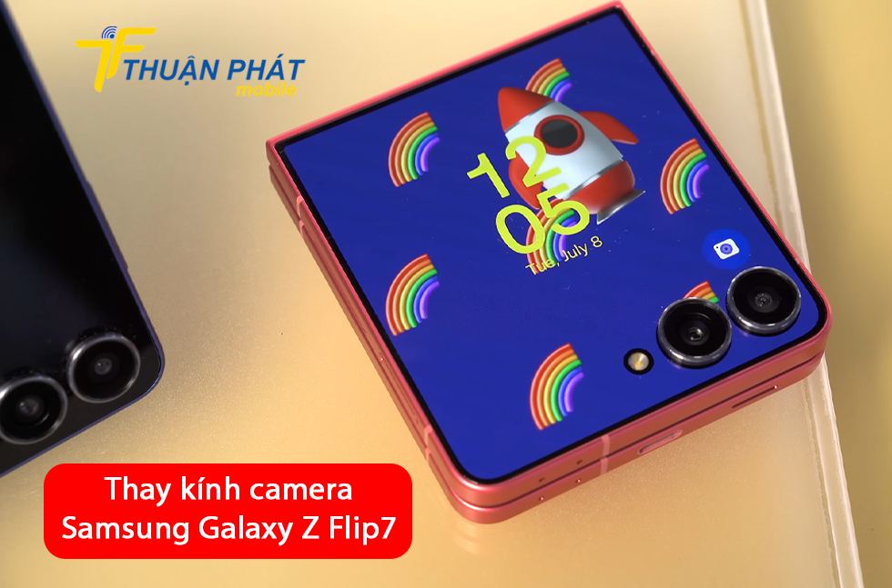 Thay kính camera Samsung Galaxy Z Flip7