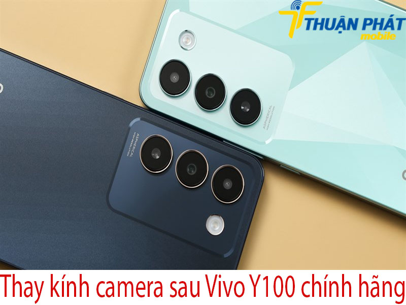 Thay kính camera sau Vivo Y100 chính hãng tại Thuận Phát Mobile