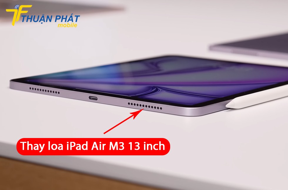 Thay loa iPad Air M3 13 inch