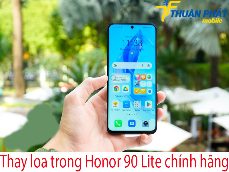 Thay loa trong Honor 90 Lite chính hãng tại Thuận Phát Mobile
