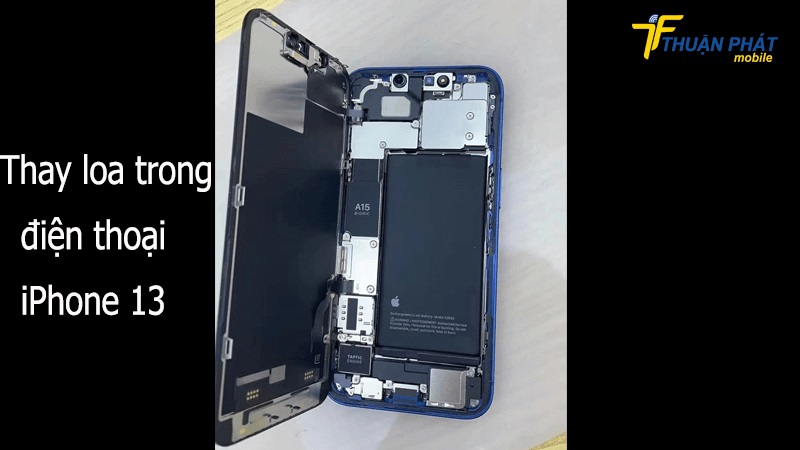 Thay loa trong điện thoại iPhone 13 