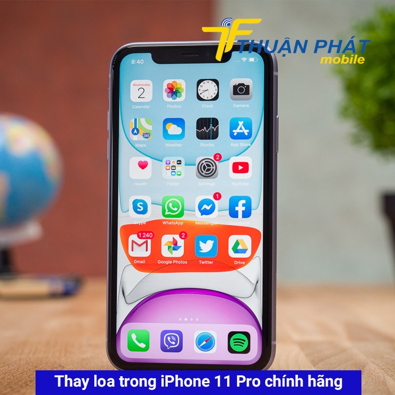 Thay loa trong iPhone 11 Pro chính hãng