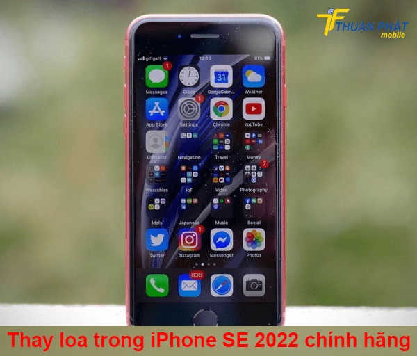 Thay loa trong iPhone SE 2022 chính hãng
