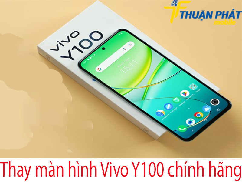 Thay màn hình Vivo Y100 chính hãng tại Thuận Phát Mobile