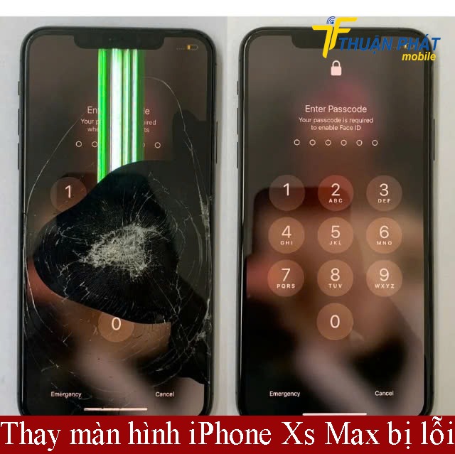 Thay màn hình iPhone Xs Max bị lỗi