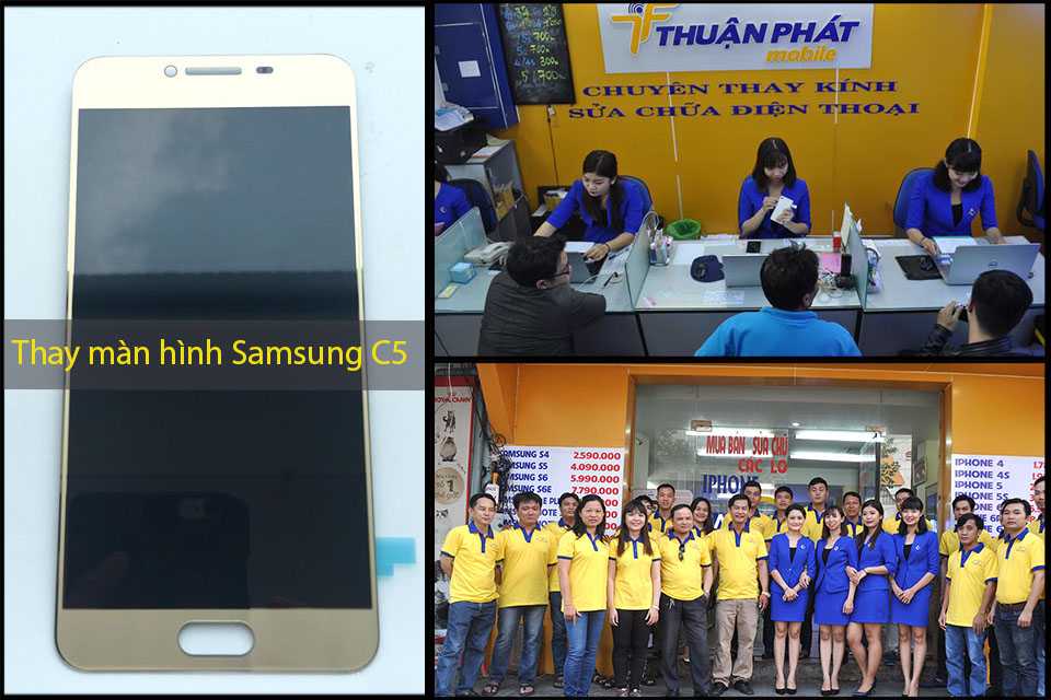 Thay màn hình Samsung C5 tại Thuận Phát Mobile