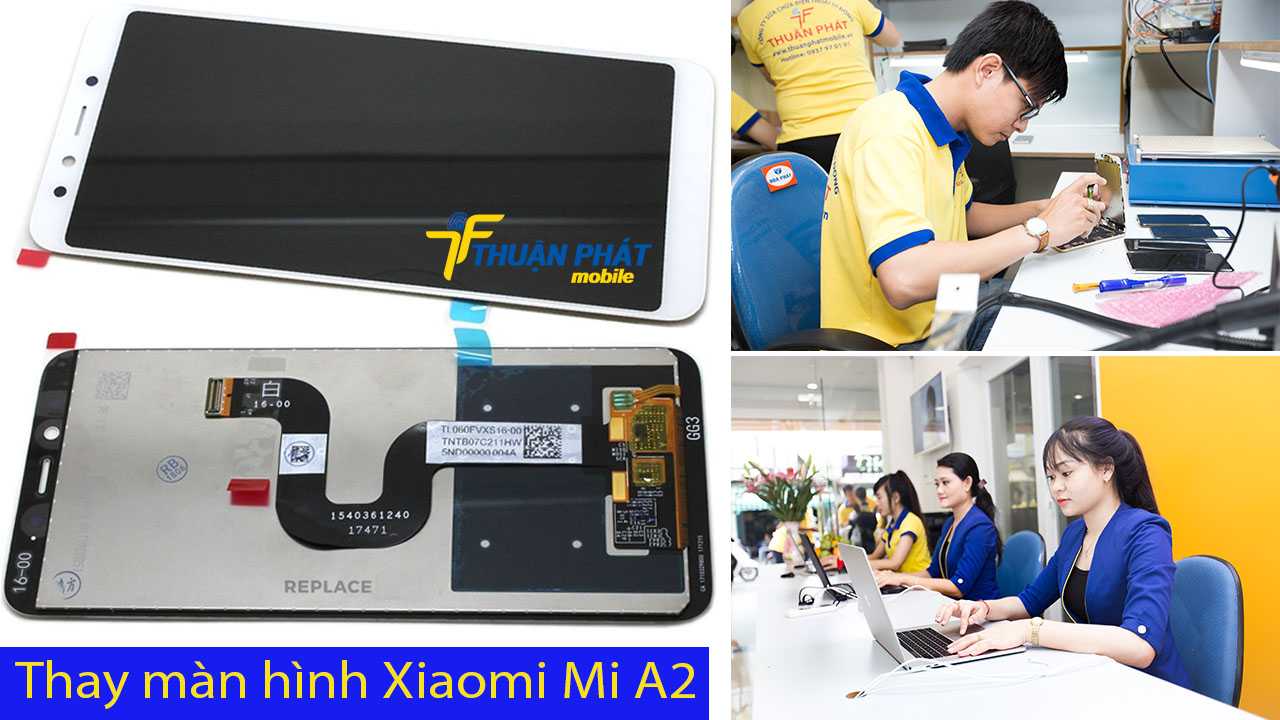 Thay màn hình Xiaomi Mi A2 tại Thuận Phát Mobile