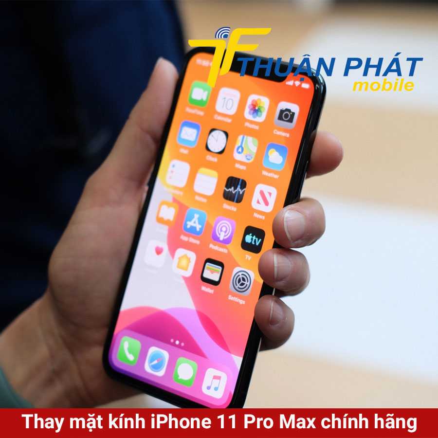 Thay mặt kính iPhone 11 Pro Max chính hãng