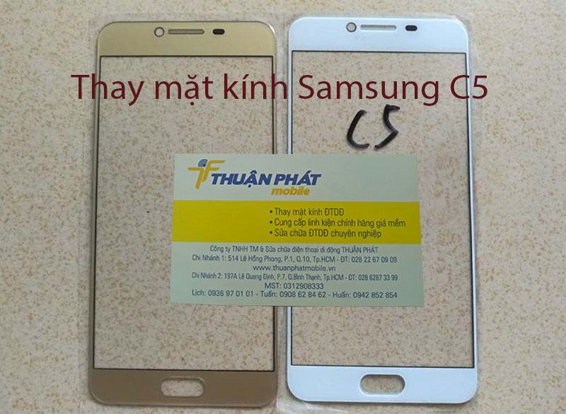 Thay mặt kính Samsung C5 tại Thuận Phát Mobile